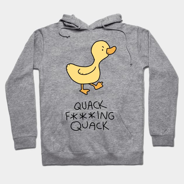 Grumpy Duckling Hoodie by grumpyanimals